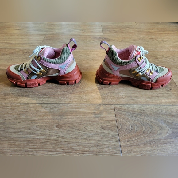 Gucci-W-Pink Flashtrek Sneaker Hiking boot - Picture 2 of 8